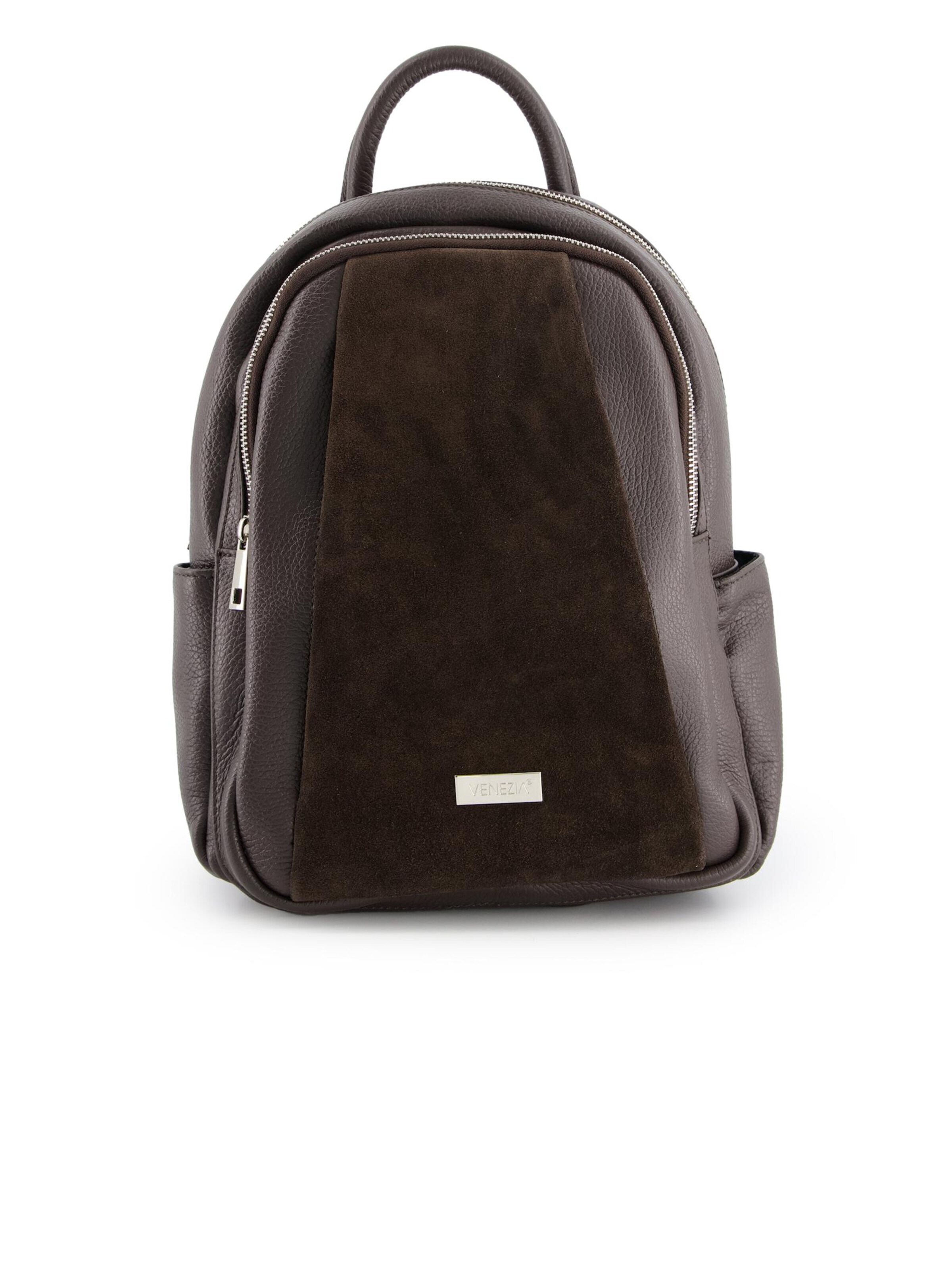 VENEZIA Rucksack 'Venezia'‌‌‌‌‌‌ in Braun: Vorderseite