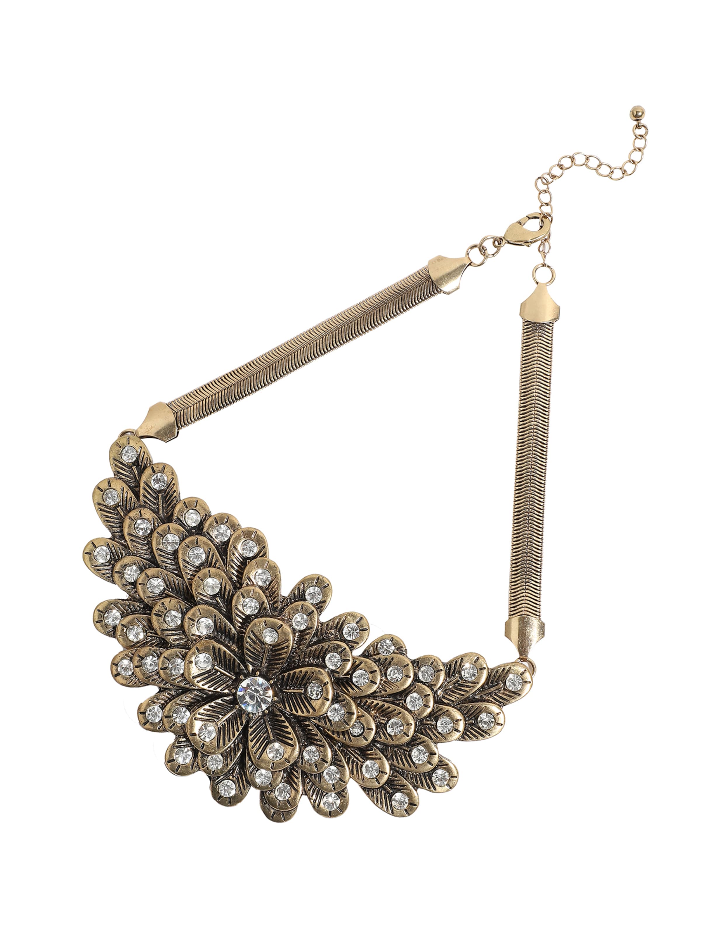 SOHI Цепочка 'Marinda' в Черный: спереди