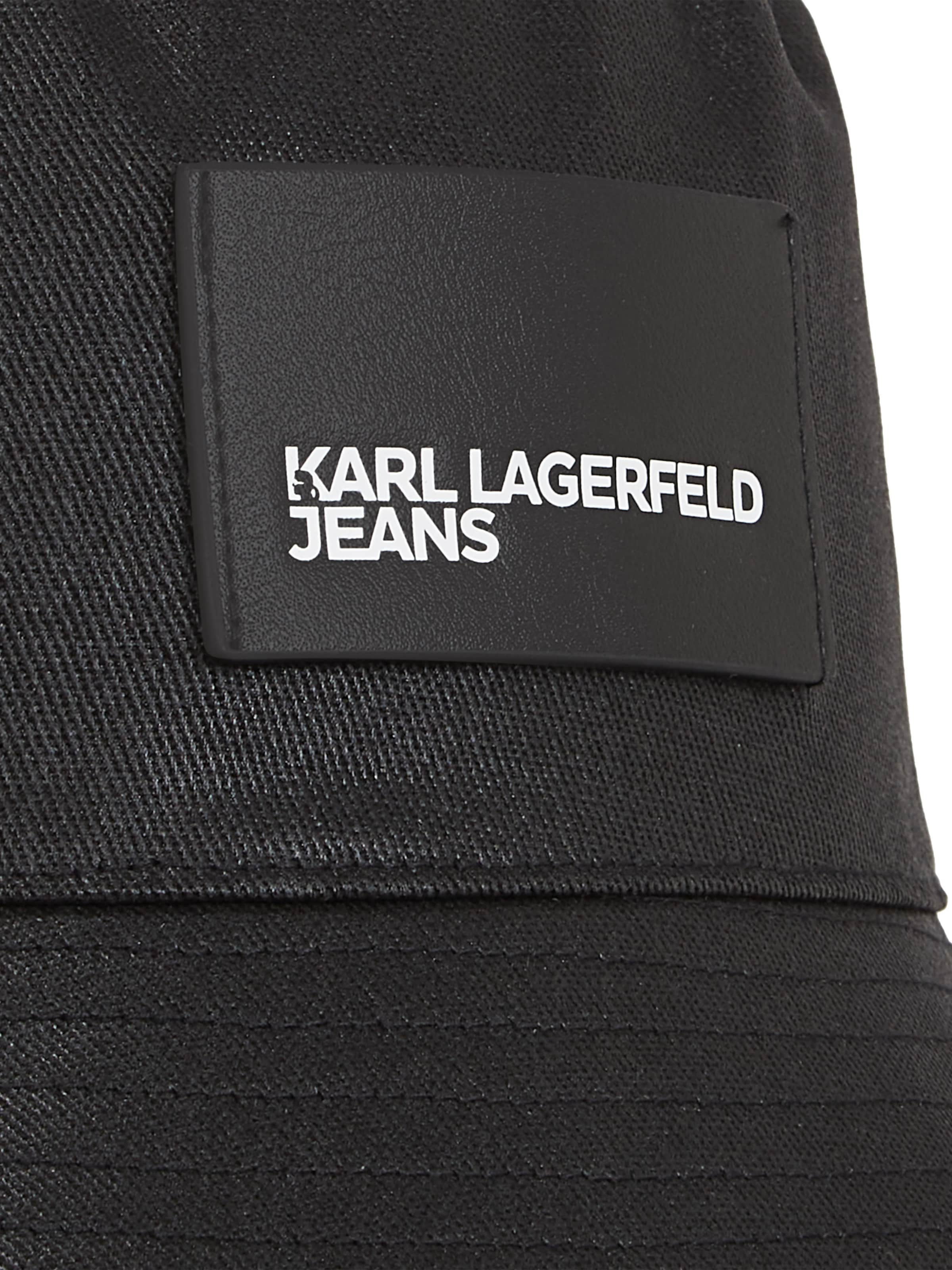 KARL LAGERFELD JEANS Klobouk – černá