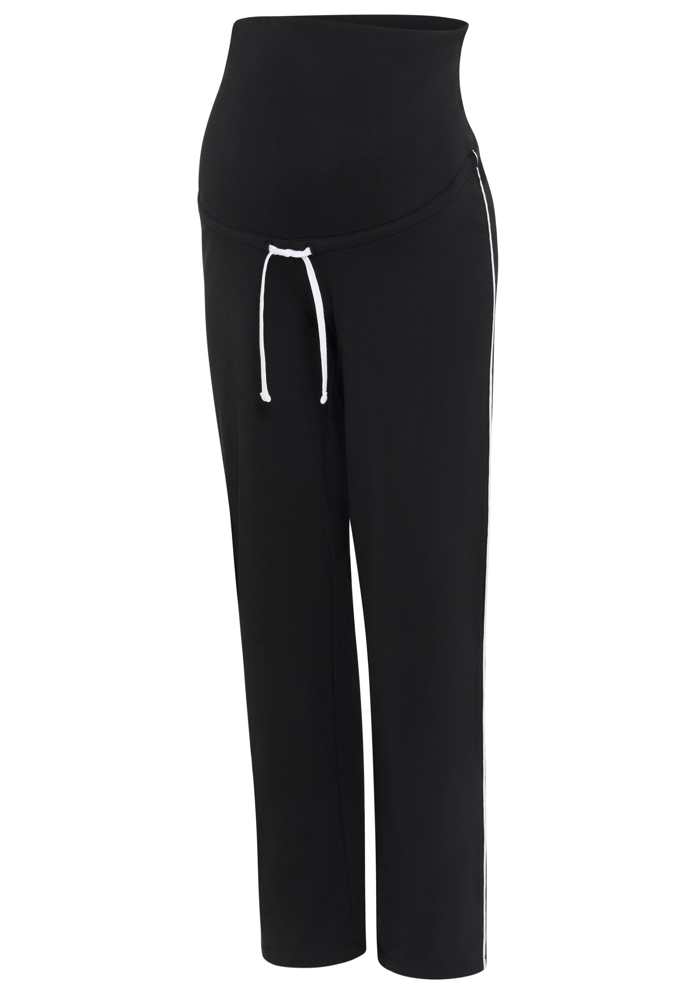 Neun Monate Pyjamahose in Schwarz: Vorderseite