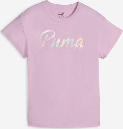 PUMA T-Shirt 'SUMMER DAZE' en bleu pastel / jaune clair / lilas, Vue avec produit