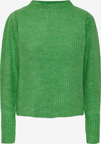 PIECES Sweater 'Ana' in Green: front