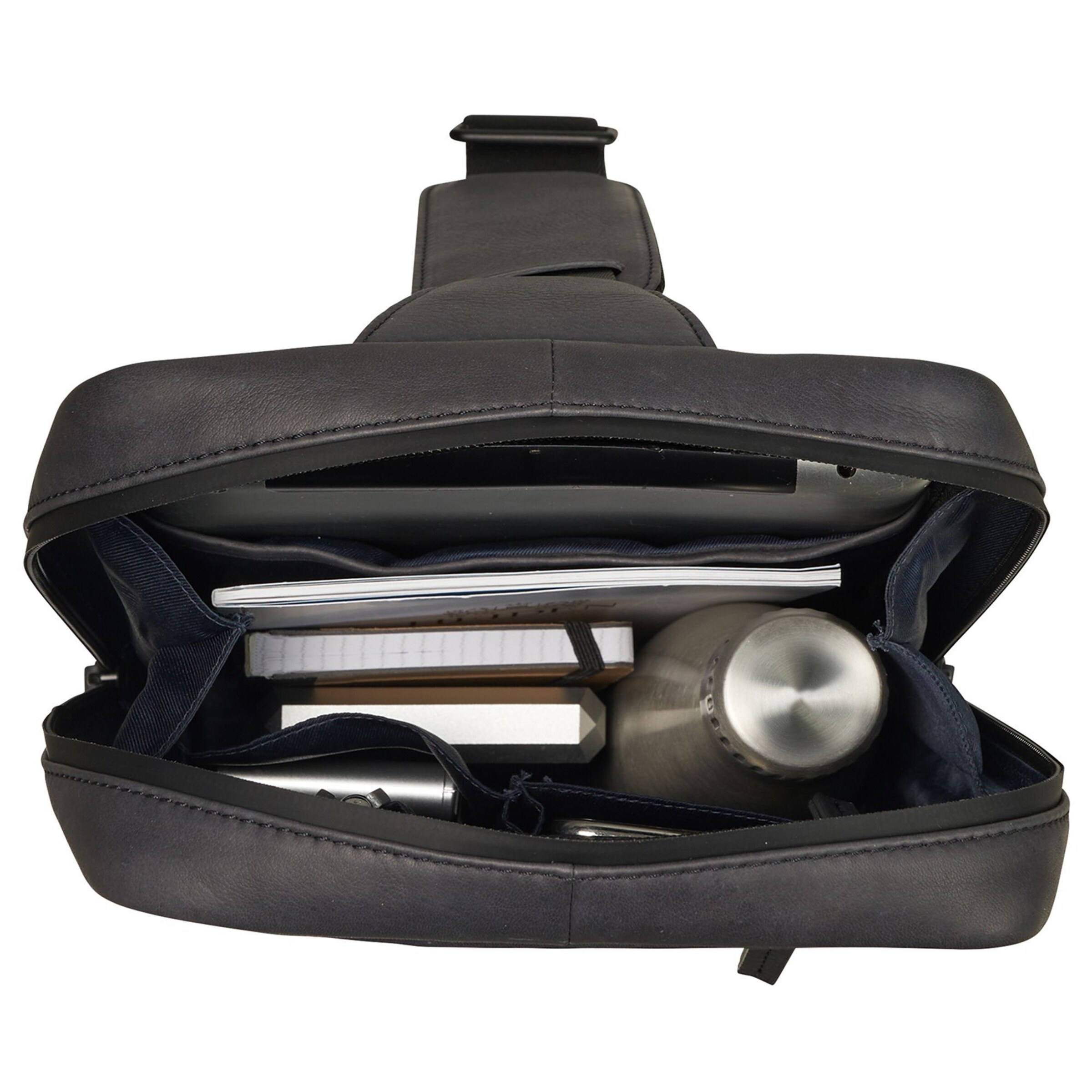 LEONHARD HEYDEN Tasche 'Den Haag' in Grau