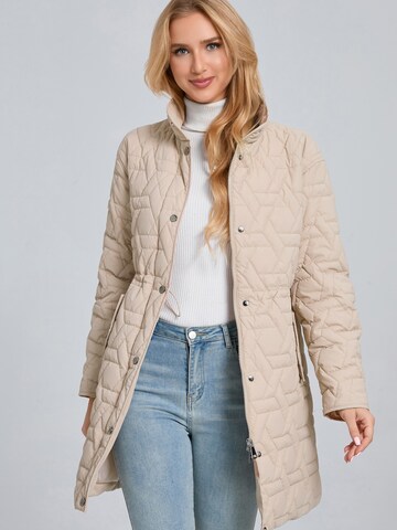 Funk since 1776 Between-Seasons Coat in Beige