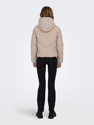 JDY Winter Jacket 'JDYArnhem' in Grey