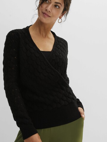 Pull-over bonprix en noir