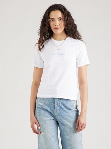 Juicy Couture T-Shirt 'THE TENNIS' in Weiß