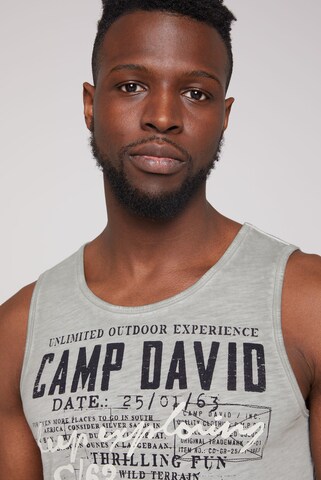 CAMP DAVID Shirt in Grün