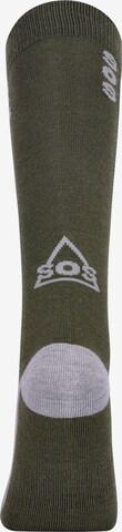 SOS Athletic Socks 'Arlberg' in Green