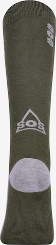 SOS Athletic Socks 'Arlberg' in Green