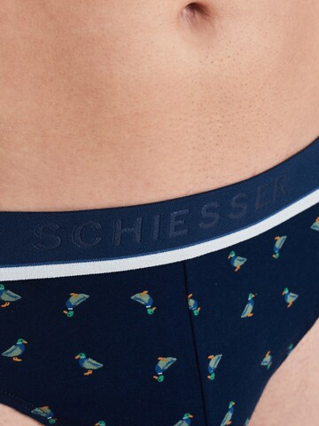 SCHIESSER Slip 'Rio' in Blauw