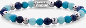 Rebel & Rose Bracelet in Blue: front