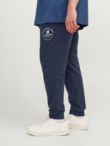 Jack & Jones Plus Tapered Housut 'Gordon' värissä sininen