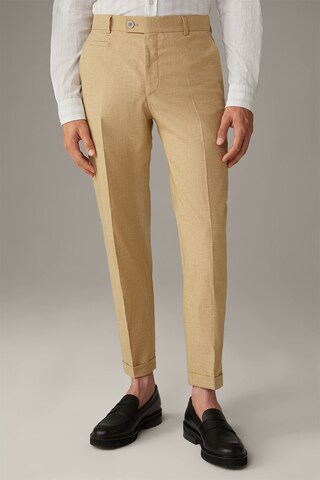 STRELLSON Slimfit Hose 'Luc' in Beige