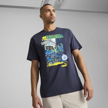 T-Shirt fonctionnel 'Manchester City FtblNRGY+' PUMA en bleu