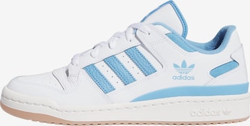 Baskets basses 'Forum' ADIDAS ORIGINALS en blanc : devant