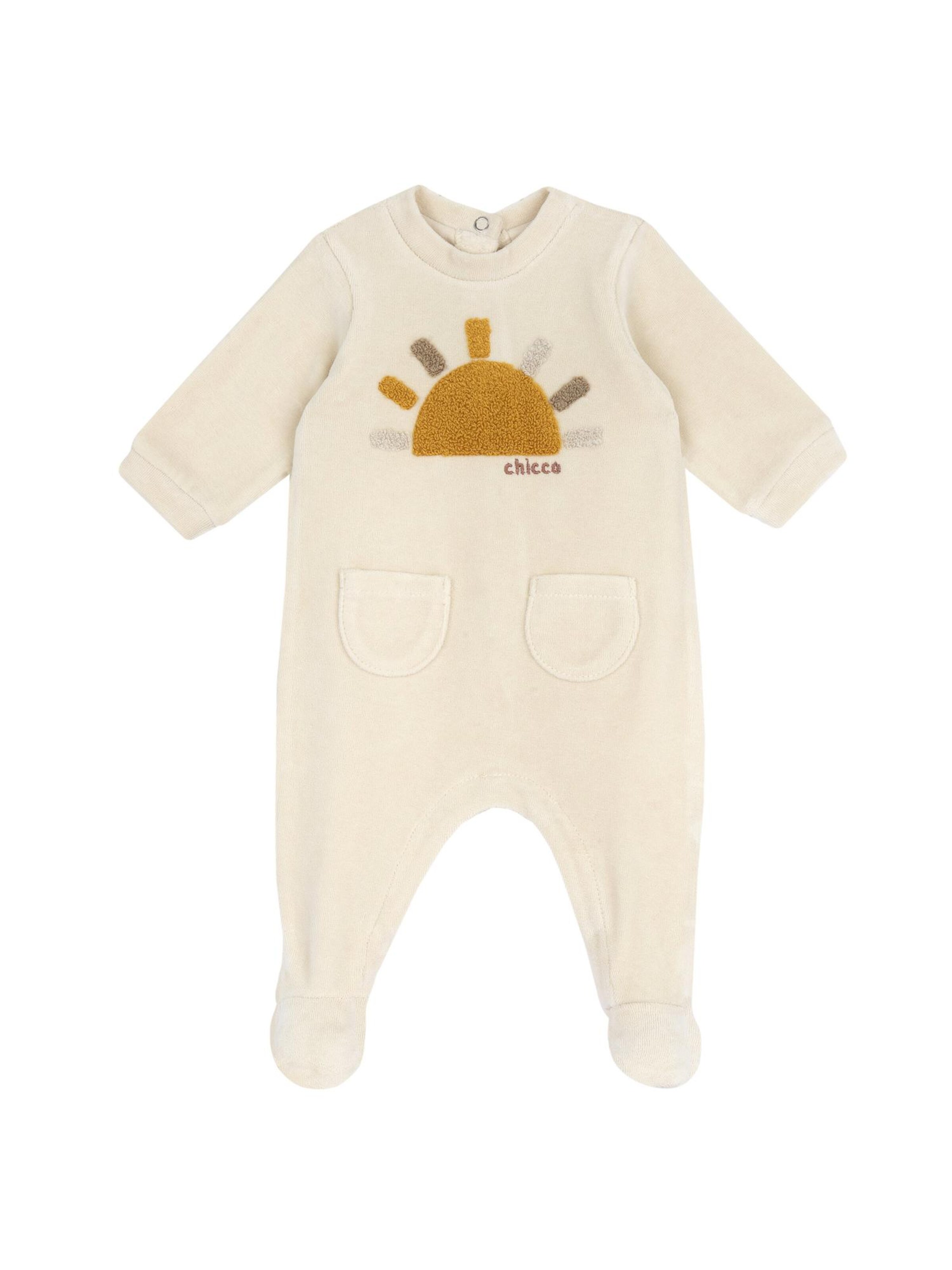 Chicco Φορμάκι/κορμάκι σε μπεζ: μπροστά