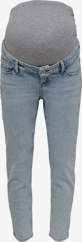 Only Maternity Regular Jeans 'Emily' in Blauw: voorkant