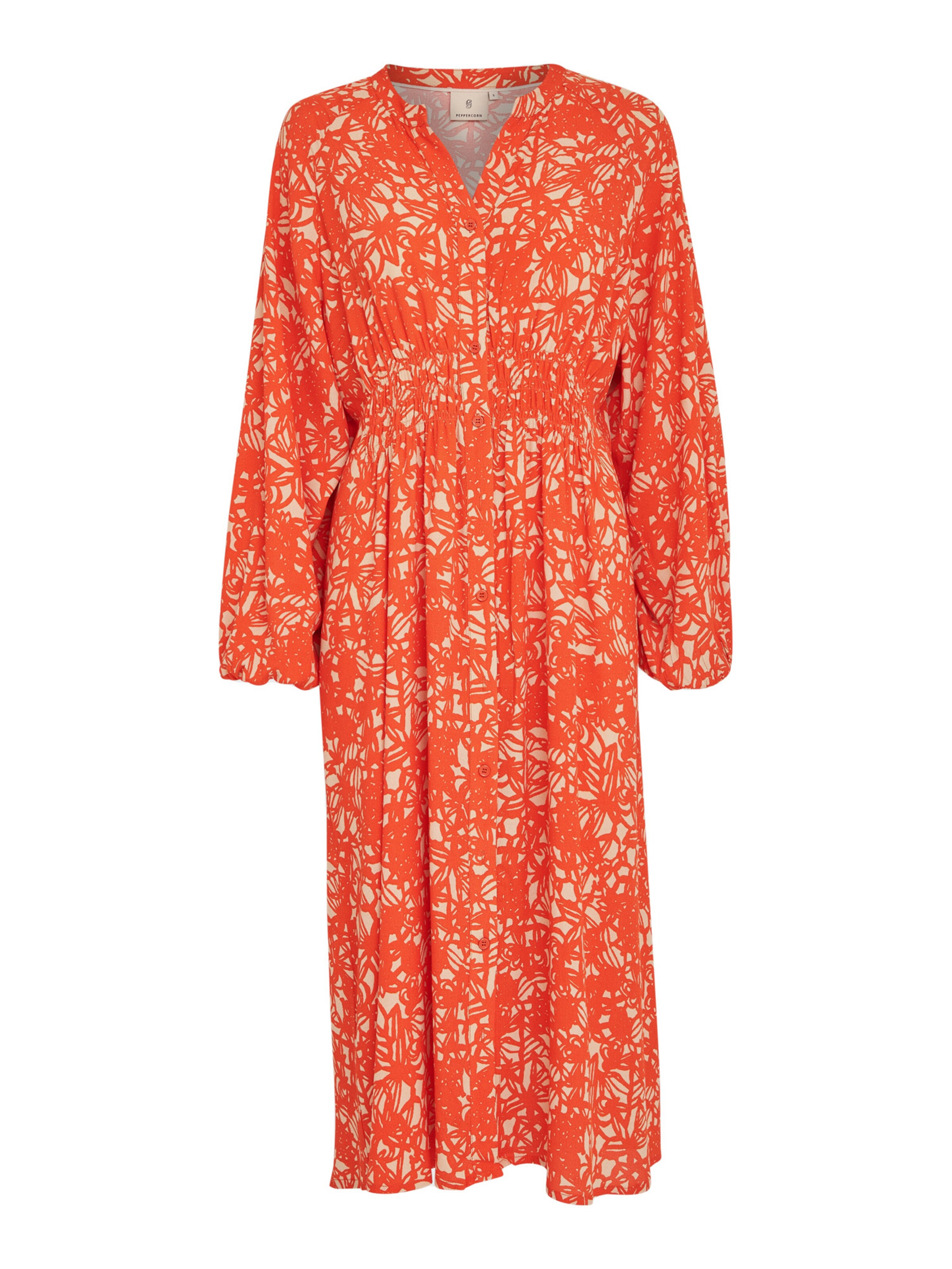 Peppercorn Kjole 'Millie' i orange: forside