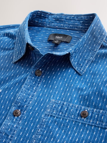 Next - Ajuste regular Camisa en azul