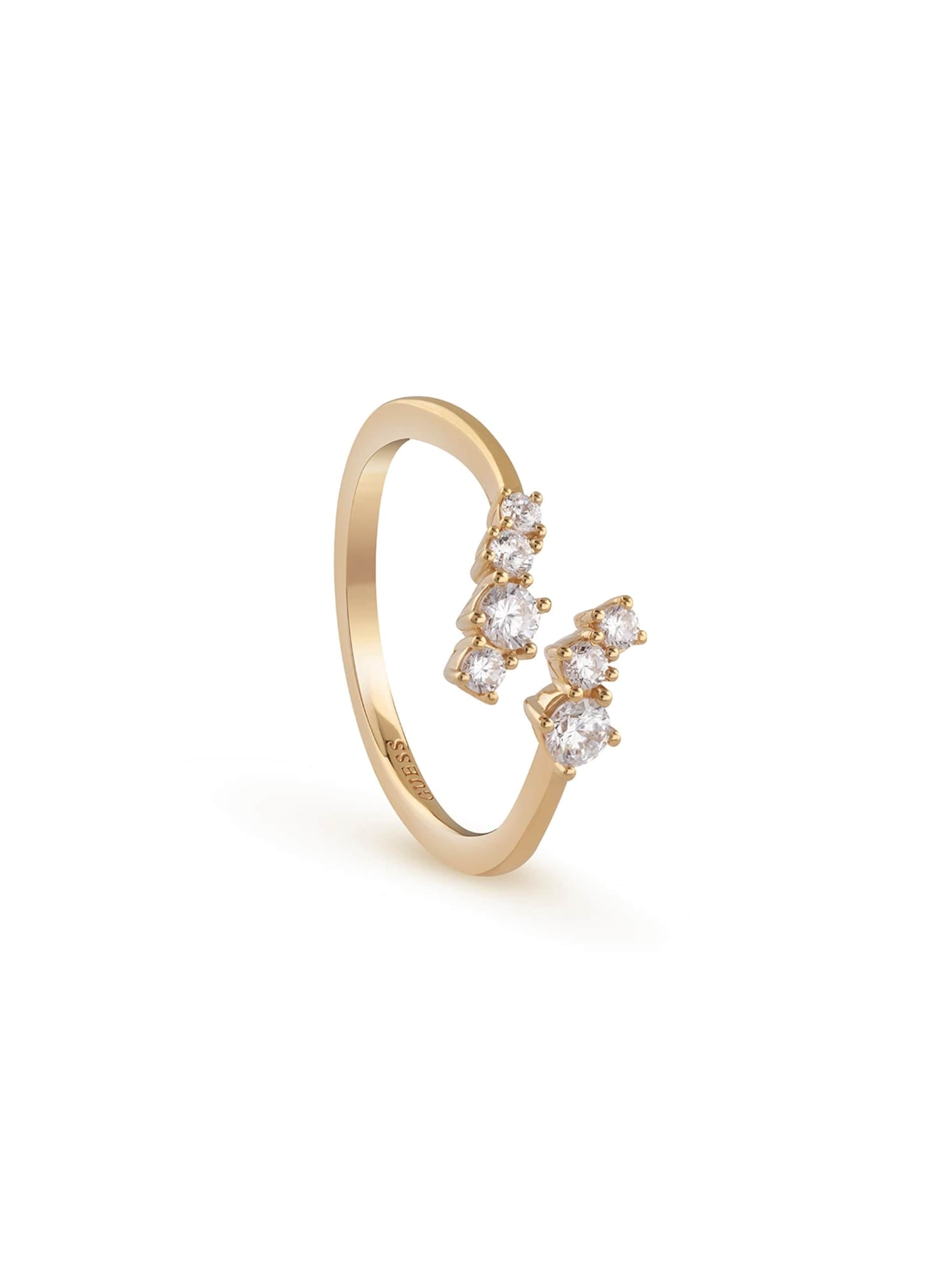 GUESS Ring 'Jardin' in Gold: Vorderseite