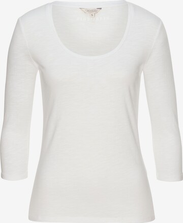 Herrlicher Shirt in White: front