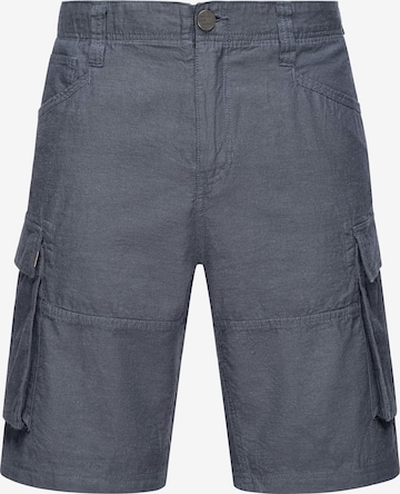Ragwear Loose fit Cargo Pants 'Merly' in Blue: front
