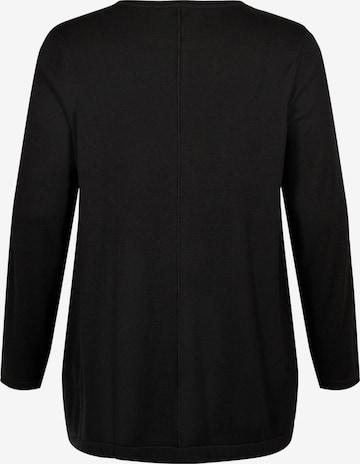 Zizzi Sweter w kolorze czarny