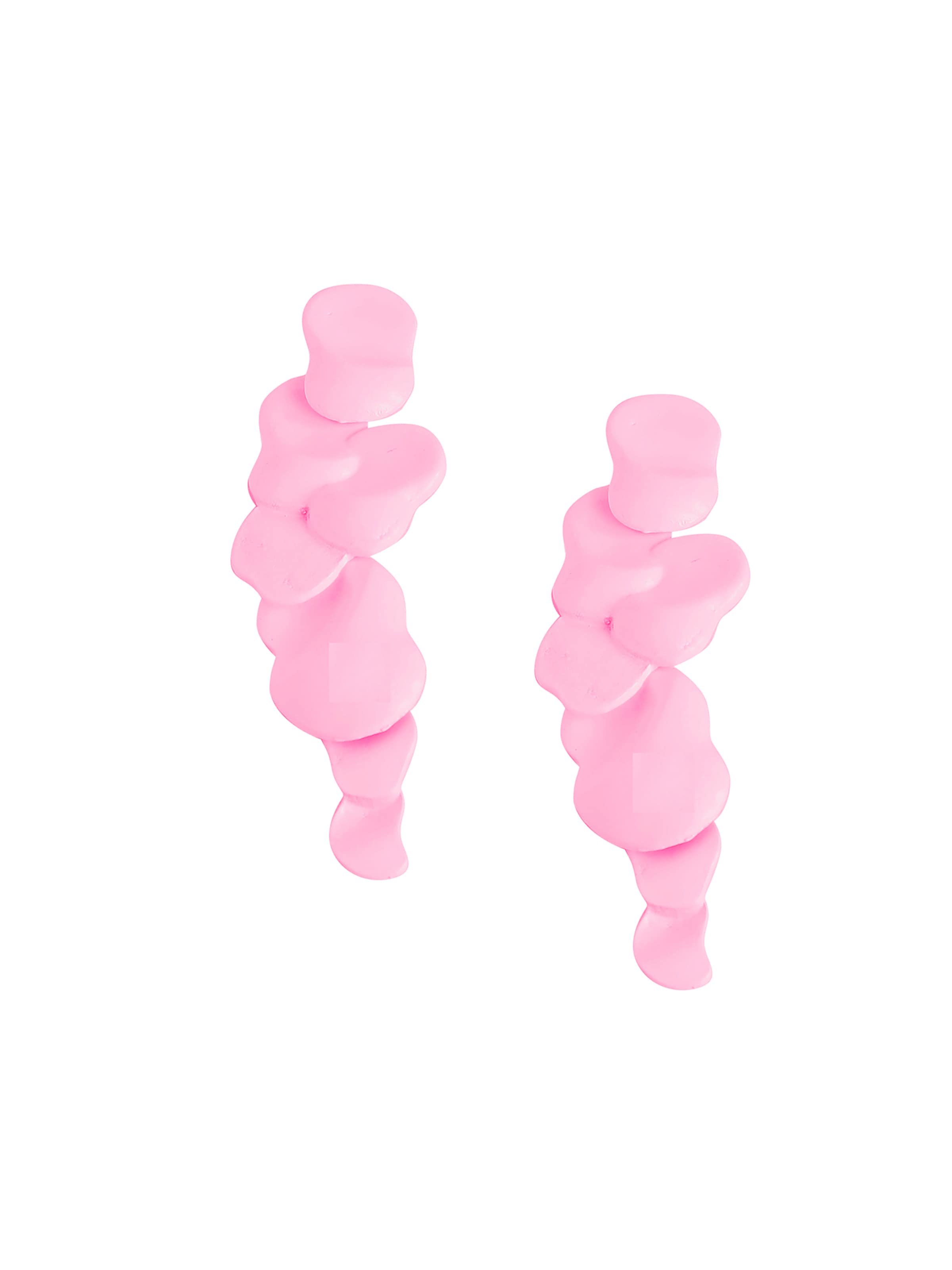 SOHI - Pendientes ' Sagita ' en rosa: frente