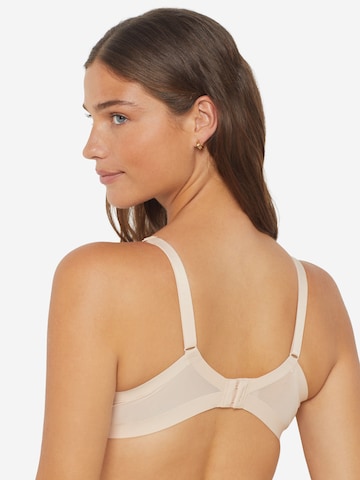 ETAM T-Shirt BH 'Pure Mesh Plus' in Beige