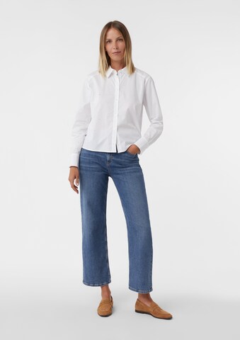 Chemisier comma casual identity en blanc