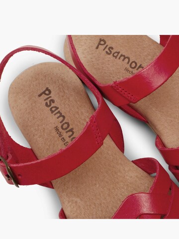 Sandales Pisamonas en rouge