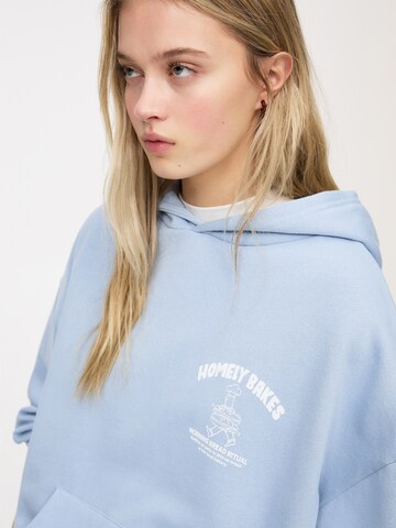 Pull&Bear Sweatshirt in Blue