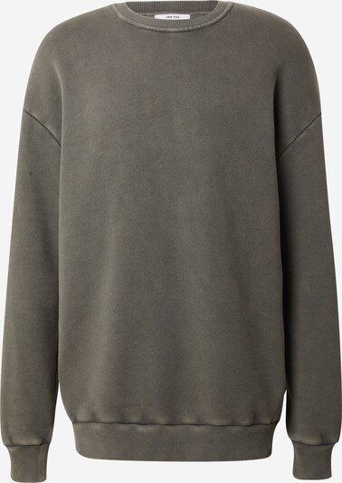 DAN FOX APPAREL Sweat-shirt 'The Essential' en gris foncé, Vue avec produit