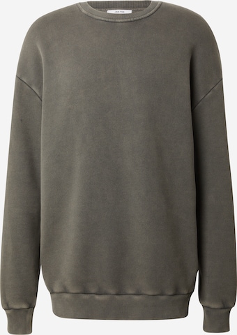 DAN FOX APPARELSweater majica 'The Essential' - siva boja: prednji dio