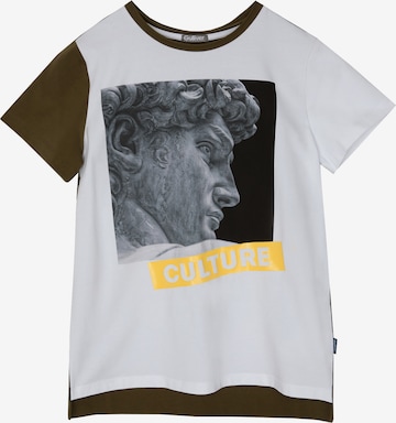 Gulliver T-Shirt in White: front