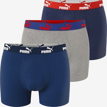 PUMA Bokserki w kolorze niebieski: przód
