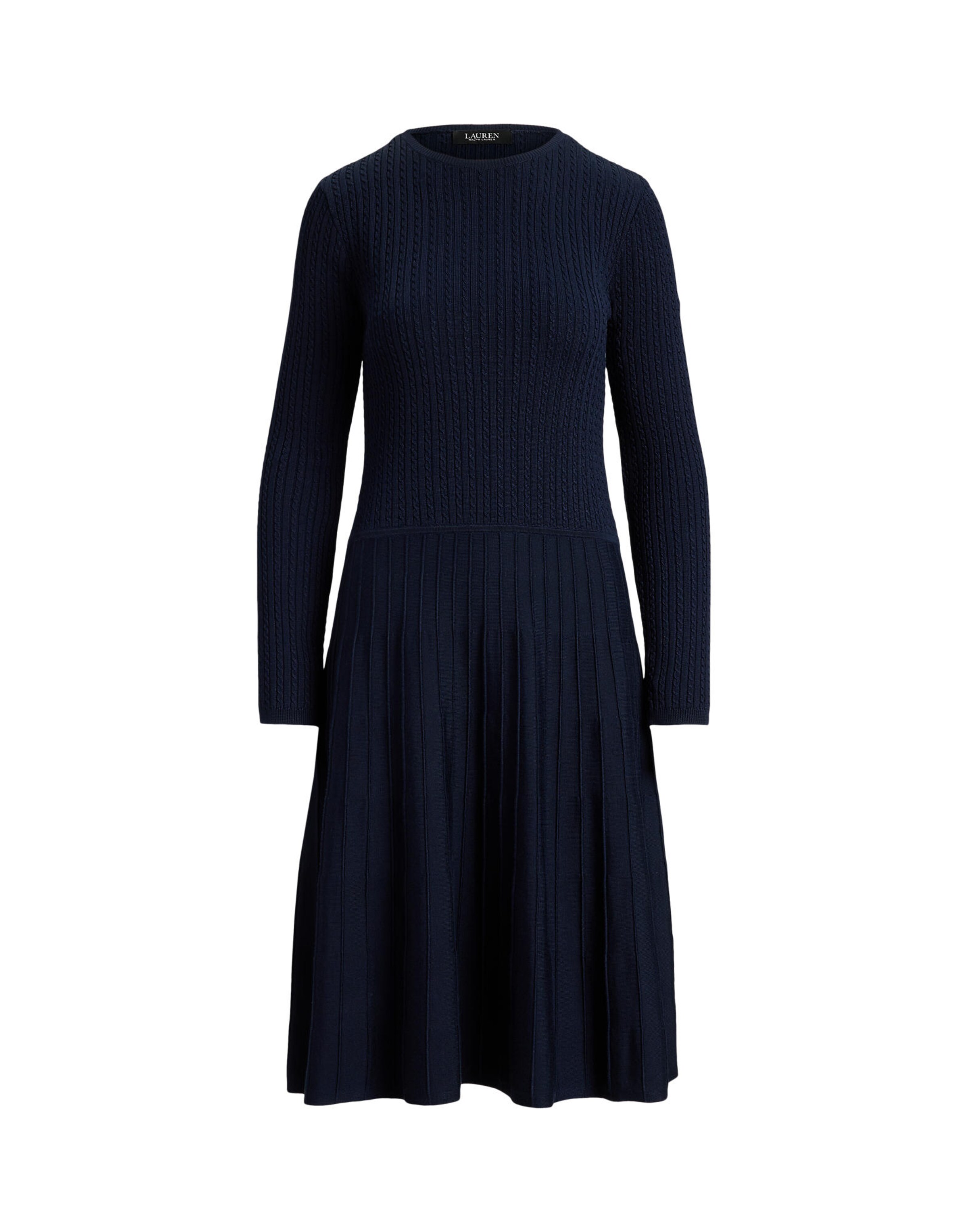 Lauren Ralph Lauren Kootud kleit XS suuruses tumesinine, Tootevaade