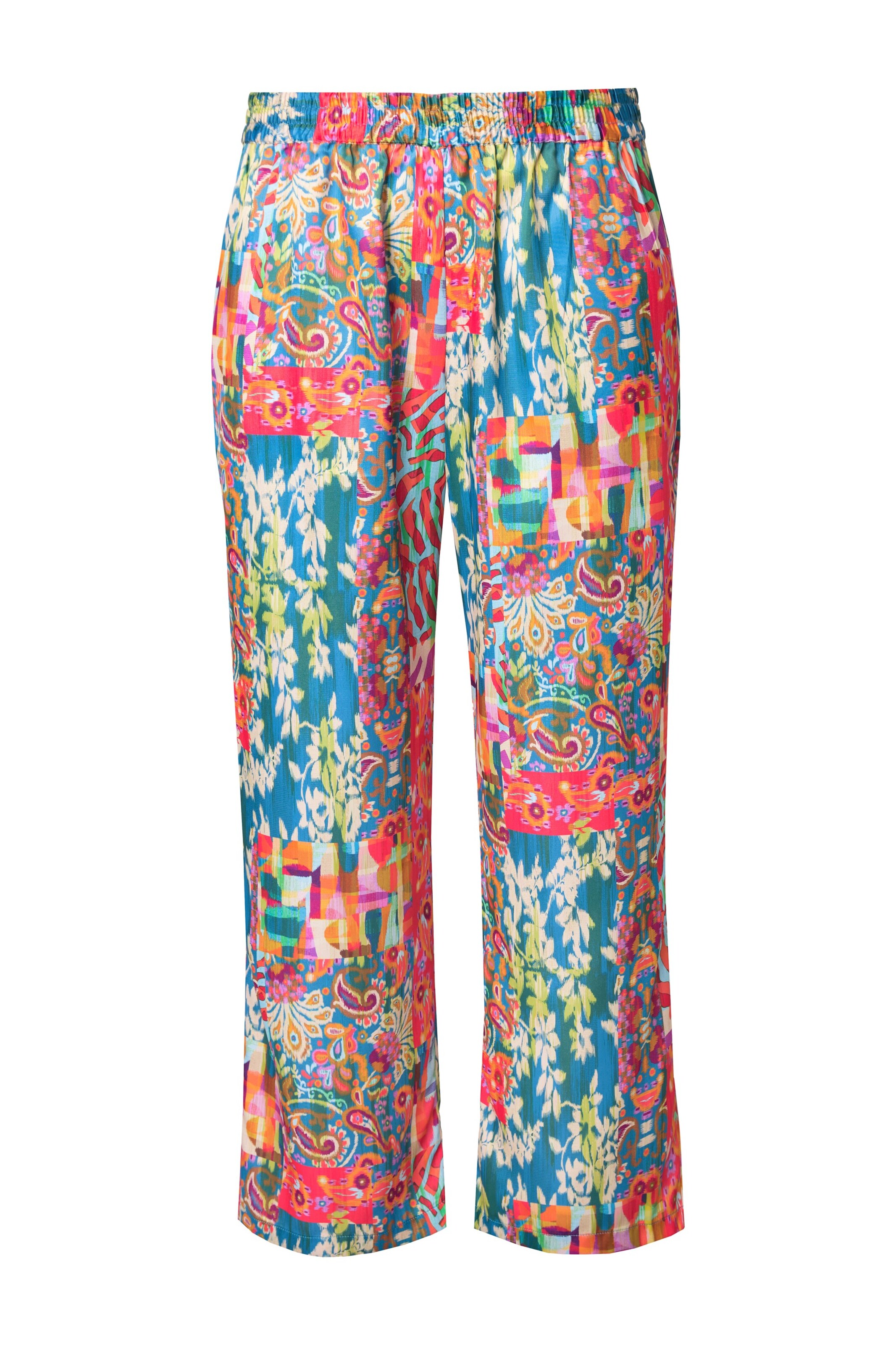 Angel of Style Wide leg Broek in Gemengde kleuren: voorkant