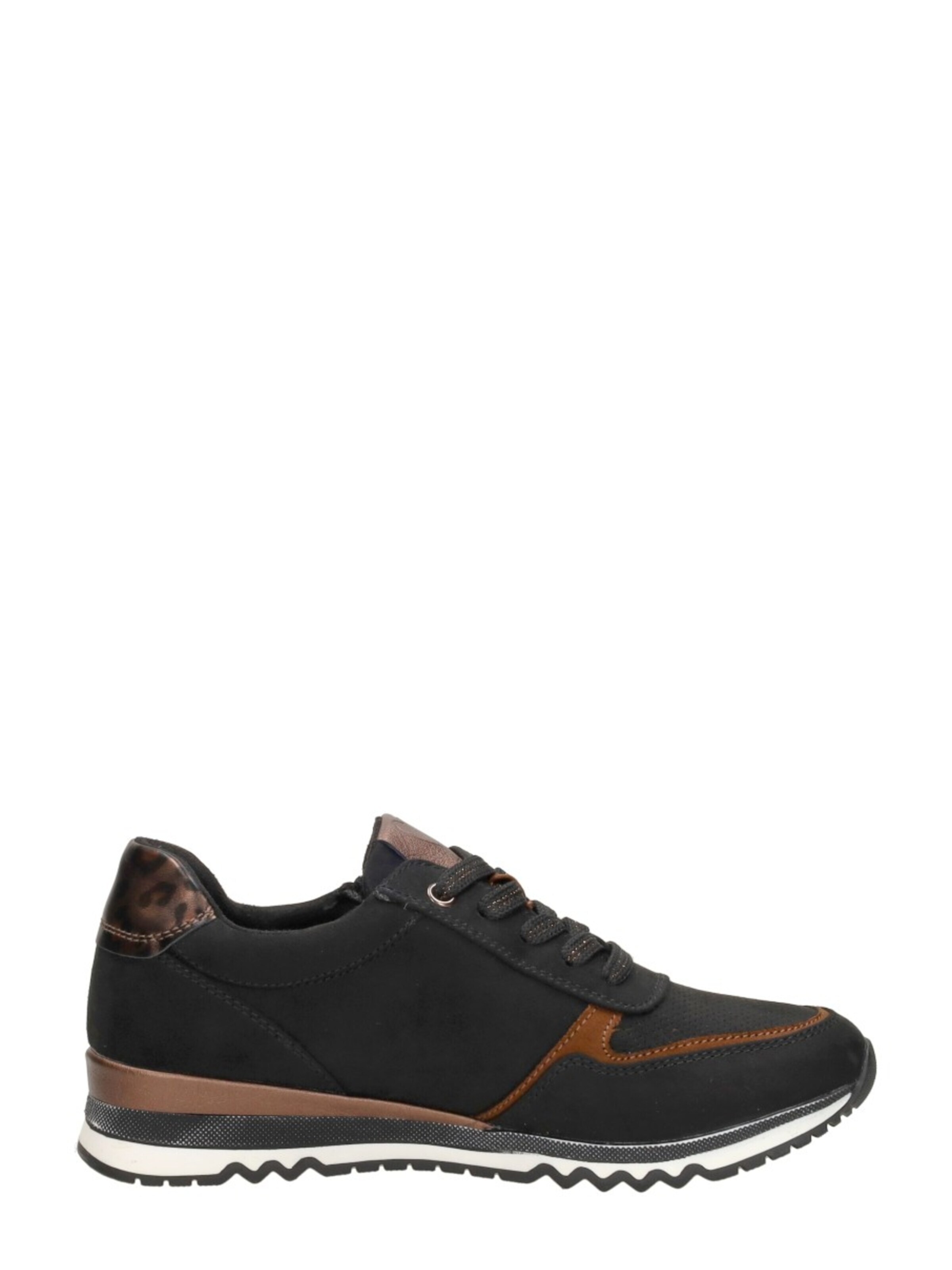 MARCO TOZZI Sneakers laag 'Sneakers Laag' in Zwart