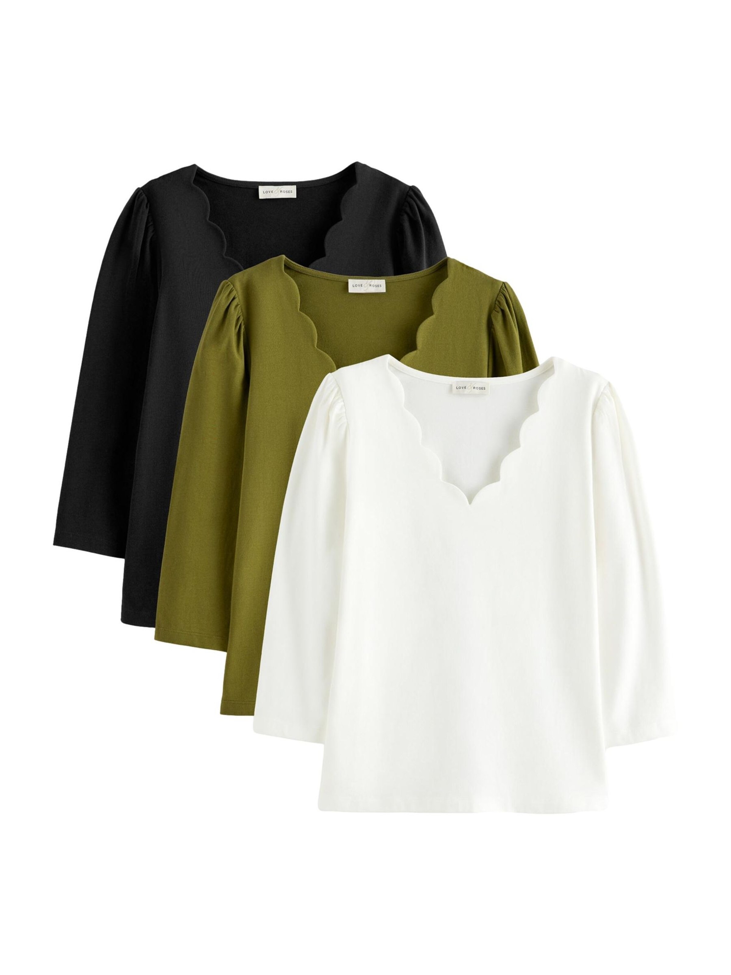 love & roses Shirts i blandingsfarvet: forside