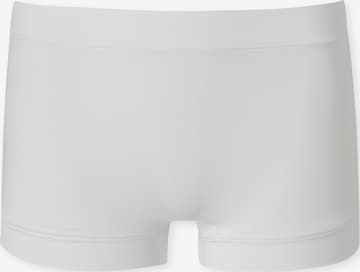 SCHIESSER Trousers ' Unique Micro ' in White: front