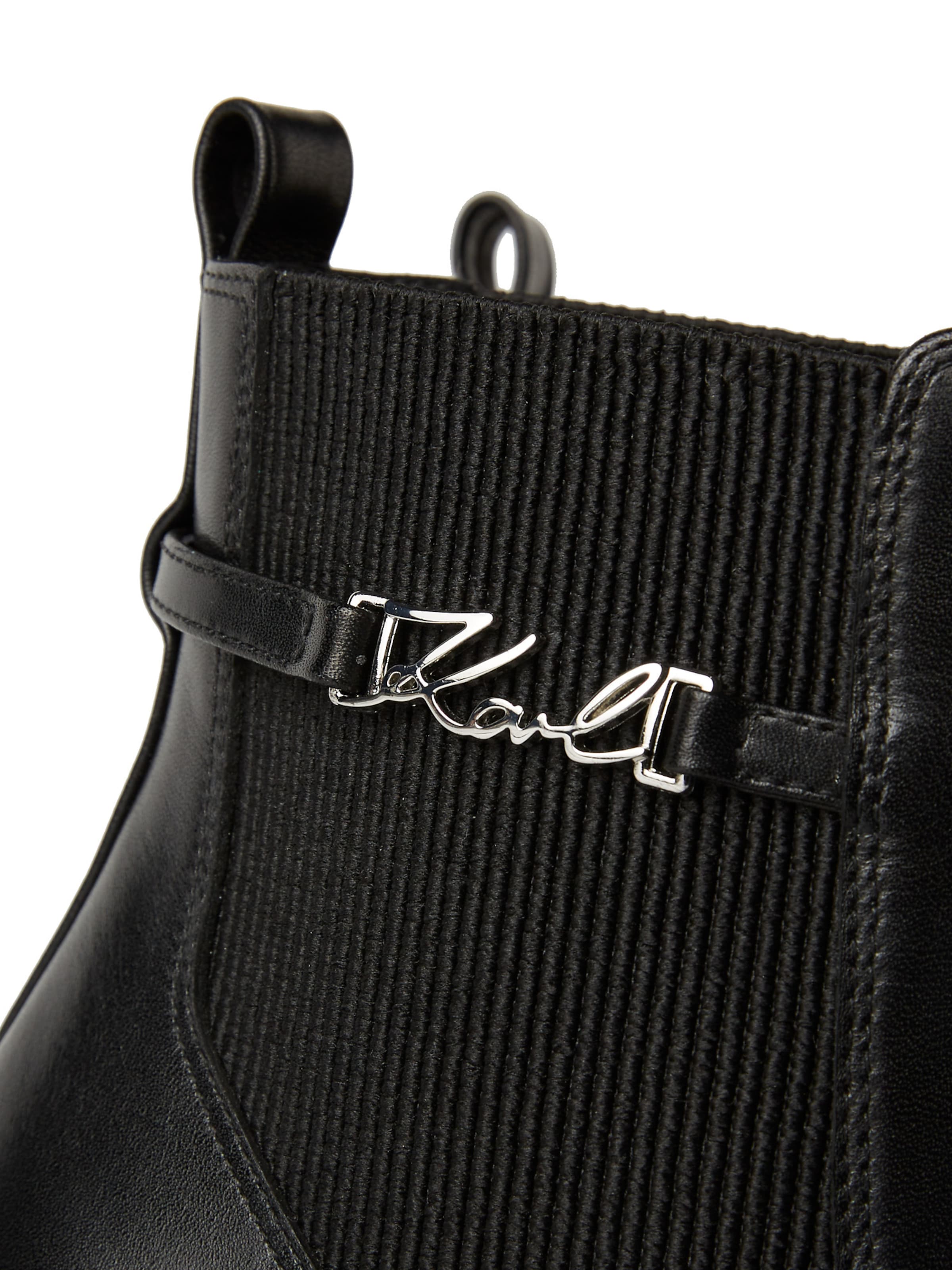 Chelsea Boots 'Astra Nova' Karl Lagerfeld en noir