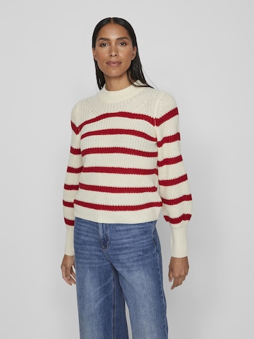 VILA Sweater 'Monica' in Beige