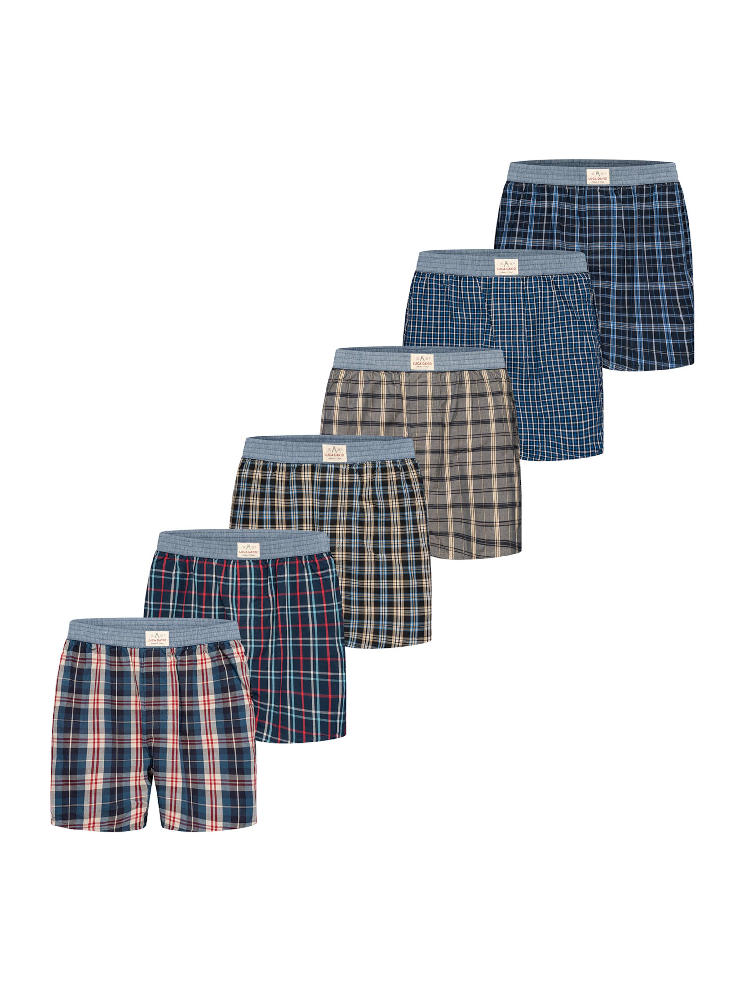 Luca David Boxer shorts ' Karos ' in Mixed colours: front