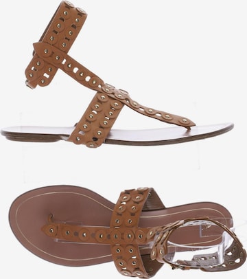 Aquazzura Sandals & High-Heeled Sandals in 40,5 in Brown: front