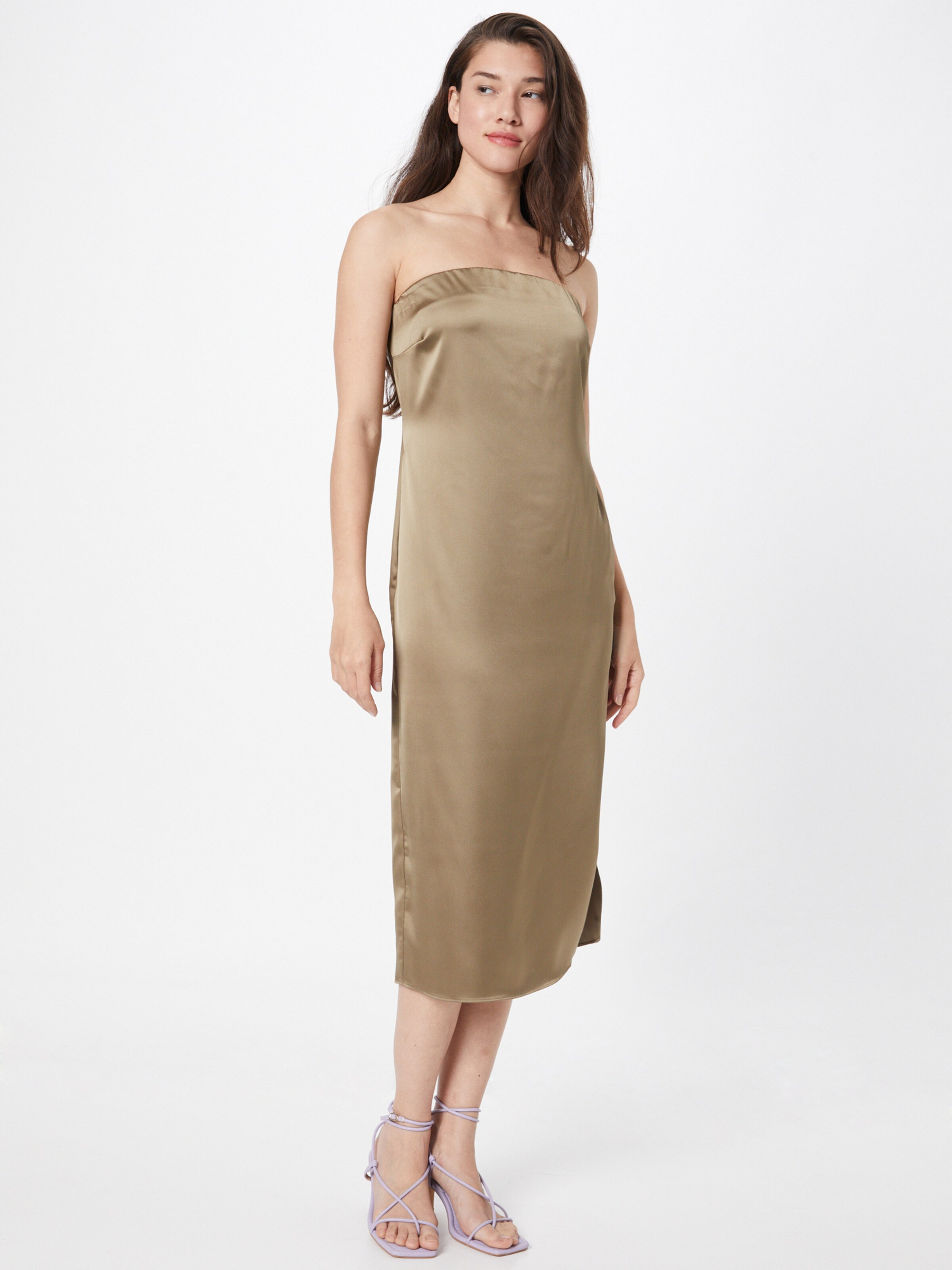 Frauen Große Größen River Island Kleid in Khaki - SO69888 Frauen Große Größen River Island Kleid in Khaki - SO69888