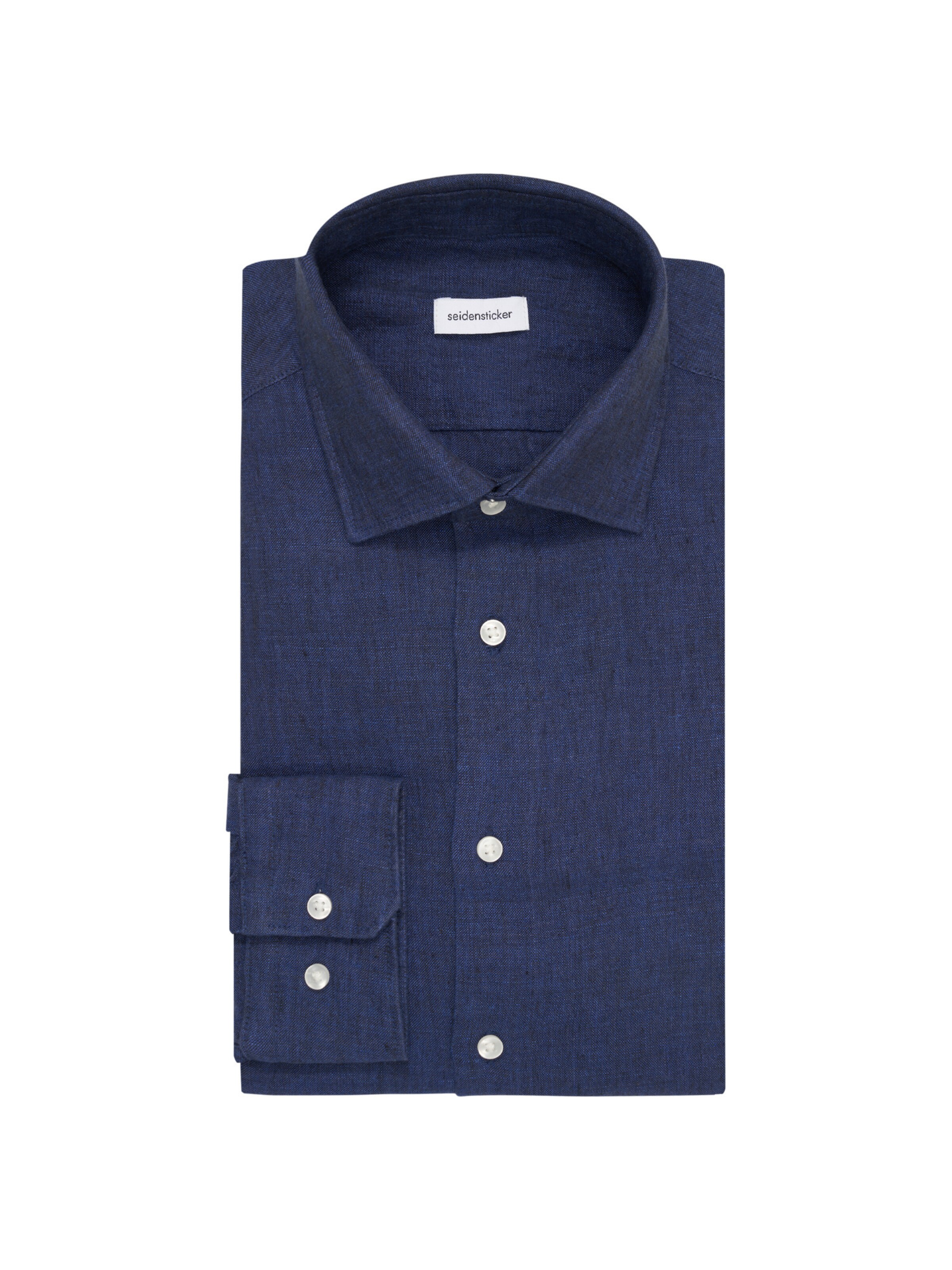 Coupe regular Chemise 'Regular' SEIDENSTICKER en bleu