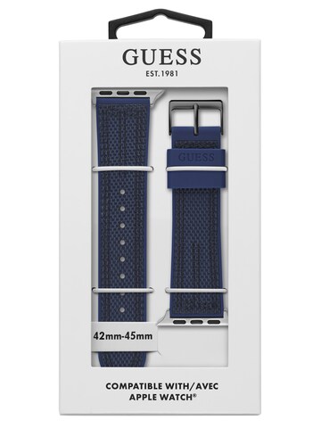 GUESS Apple Watch Armband in Blau: predná strana