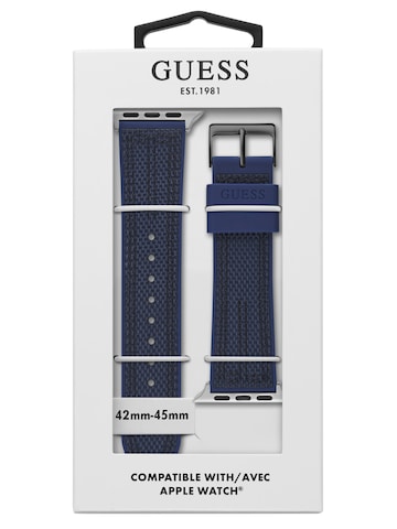 GUESS Apple Watch Armband in Blau: predná strana